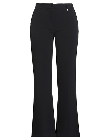 LIU •JO Casual trouser Black 95% Polyester, 5% Elastane