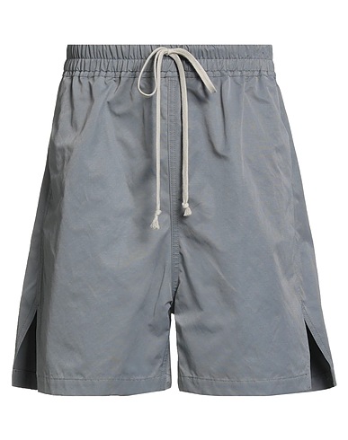 DRKSHDW by RICK OWENS Shorts & Bermuda Slate blue 53% Polyamide, 47% Cotton