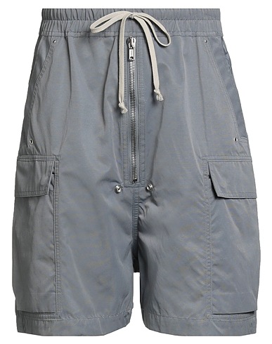 DRKSHDW by RICK OWENS Shorts & Bermuda Light grey 53% Polyamide, 47% Cotton