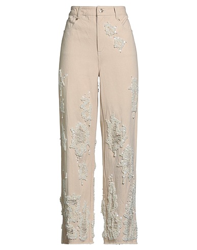CULT GAIA Casual pants Beige 100% Cotton