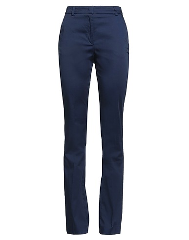 KATE BY LALTRAMODA Casual trouser Navy blue 98% Cotton, 2% Elastane