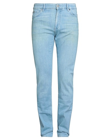 BOSS HUGO BOSS Denim trousers Blue 92% Cotton, 6% Elastomultiester, 2% Elastane