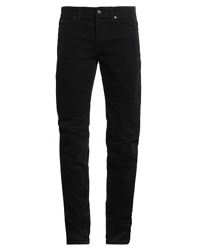 BOSS HUGO BOSS Casual trouser Black 98% Cotton, 2% Elastane