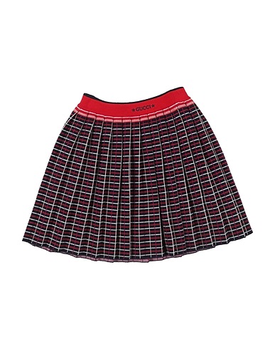 GUCCI Skirt Navy blue 89% Wool, 10% Polyamide, 1% Elastane