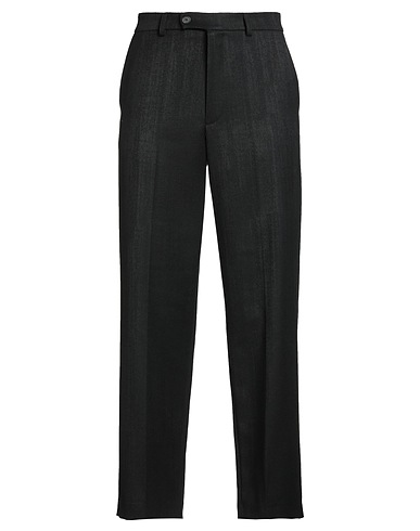 GRIFONI Casual trouser Black 36% Wool, 31% Polyester, 17% Viscose, 13% Polyamide, 3% Other Fibres
