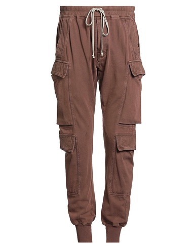 DRKSHDW by RICK OWENS パンツ ブラウン コットン 100%