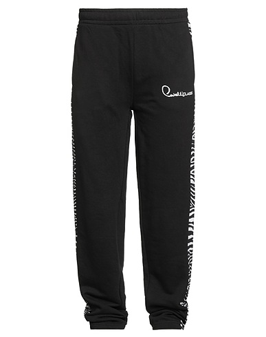 CAVALLI CLASS パンツ ブラック コットン 60% / ポリエステル 40%