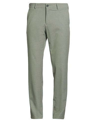 BOSS Casual trouser Military green 67% Polyester, 29% Viscose, 4% Elastane