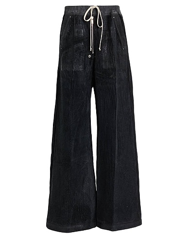 DRKSHDW by RICK OWENS Casual trouser Black 97% Cotton, 3% Elastane