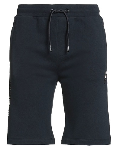KARL LAGERFELD Shorts y Bermudas Negro 87% Algodón, 13% Poliéster