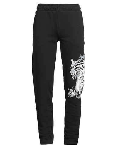 CAVALLI CLASS Pantalone Nero 60% Cotone, 40% Poliestere