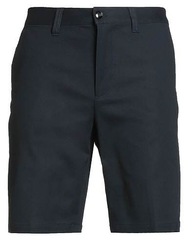 EMPORIO ARMANI Shorts & Bermuda Midnight blue 96% Cotton, 4% Elastane