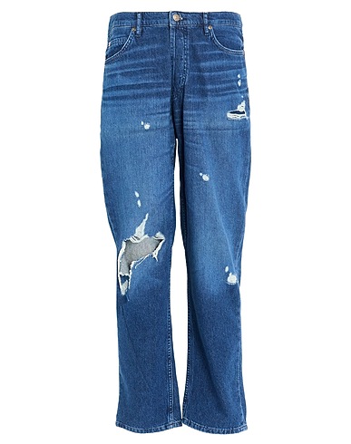 HUGO Denim trousers Blue 80% Cotton, 20% Recycled cotton