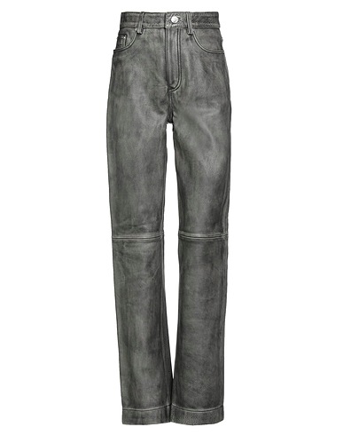 REMAIN BIRGER CHRISTENSEN Casual pants Grey 100% Calfskin