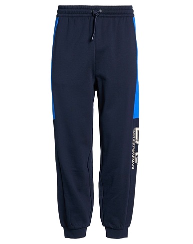 EA7 Sports trouser Midnight blue 85% Cotton, 15% Elastane