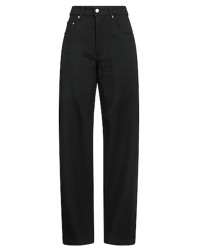RICK OWENS Casual trouser Black 100% Wool