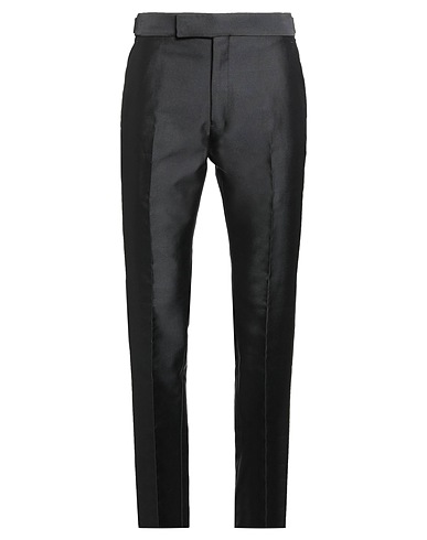 TOM FORD Casual trouser Charcoal 47% Cotton, 40% Polyester, 13% Silk