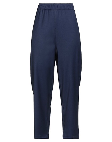 LE STREGHE Pantalone Blu navy 63% Poliestere, 34% Viscosa, 3% Elastan