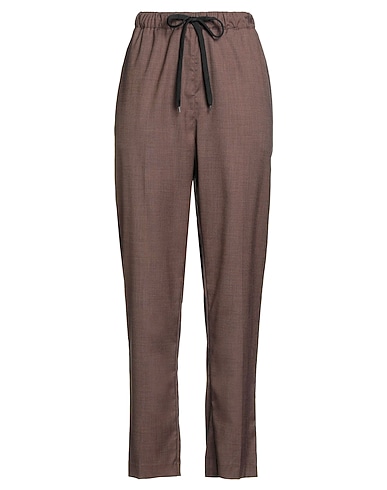 MEIMEIJ Pantalone Testa di moro 82% Poliestere, 17% Viscosa, 1% Elastan, Acetato