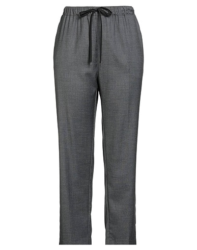 MEIMEIJ Casual trouser Grey 82% Polyester, 17% Viscose, 1% Elastane, Acetate
