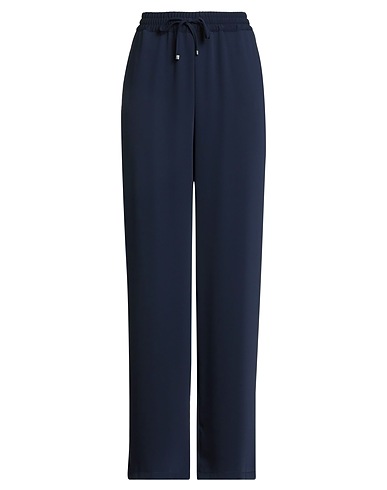 LUISA SPAGNOLI Casual trouser Midnight blue 100% Polyester