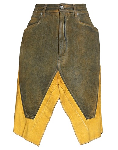 DRKSHDW by RICK OWENS Denim skirt 100% Cotton