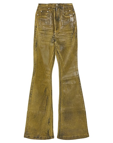 DRKSHDW by RICK OWENS Boot Cut Militärgrün 85% Baumwolle, 10% Polyester, 5% Elastan