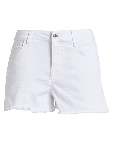 LIU •JO Shorts & Bermuda Bianco 97% Cotone, 3% Elastan