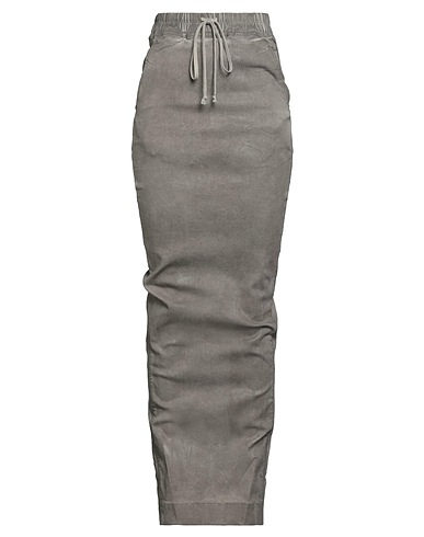 DRKSHDW by RICK OWENS Denim skirt Taupe 85% Cotton, 10% Polyester, 5% Elastane