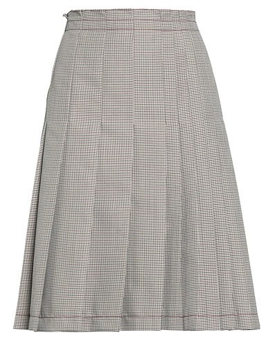 MARNI Midi skirt Grey 54% Wool, 46% Polyester