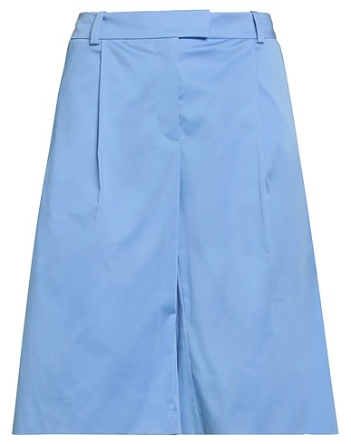 BOSS Shorts & Bermuda Light blue 96% Cotton, 4% Elastane