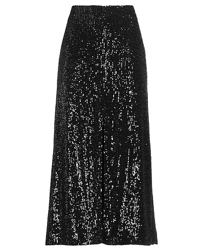 GAUCHERE Long skirt Black 92% Polyamide, 8% Elastane