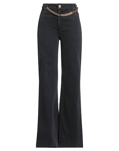 GAëLLE Paris Denim trousers 98% Cotton, 2% Rubber