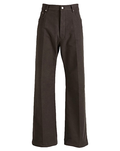 RICK OWENS Casual trouser Apricot 100% Cotton