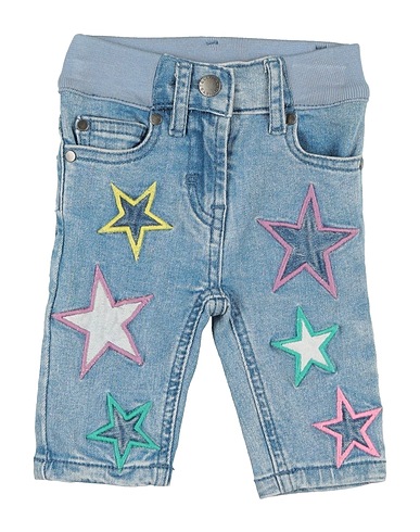 STELLA McCARTNEY KIDS Pantaloni jeans Blu 98% Cotone, 2% Elastan