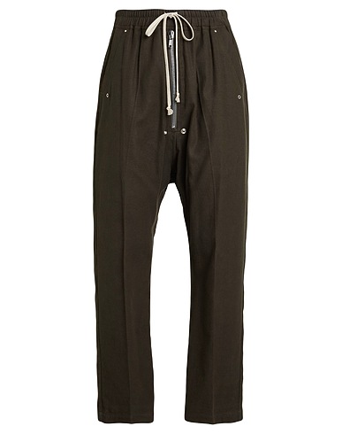 RICK OWENS Casual pants Dark green 100% Cotton