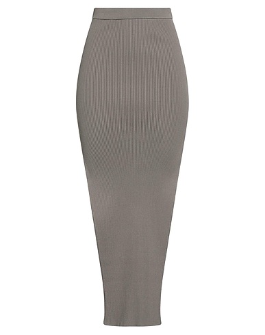 RICK OWENS Long skirt 66% Viscose, 31% Polyester, 2% Polyamide, 1% Elastane