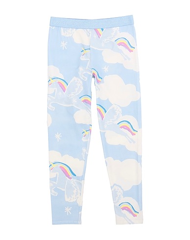 STELLA McCARTNEY KIDS Leggings Sky blue 95% Cotton, 5% Elastane