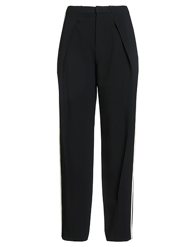 CHLOÉ Casual trouser Black 57% Acetate, 43% Viscose