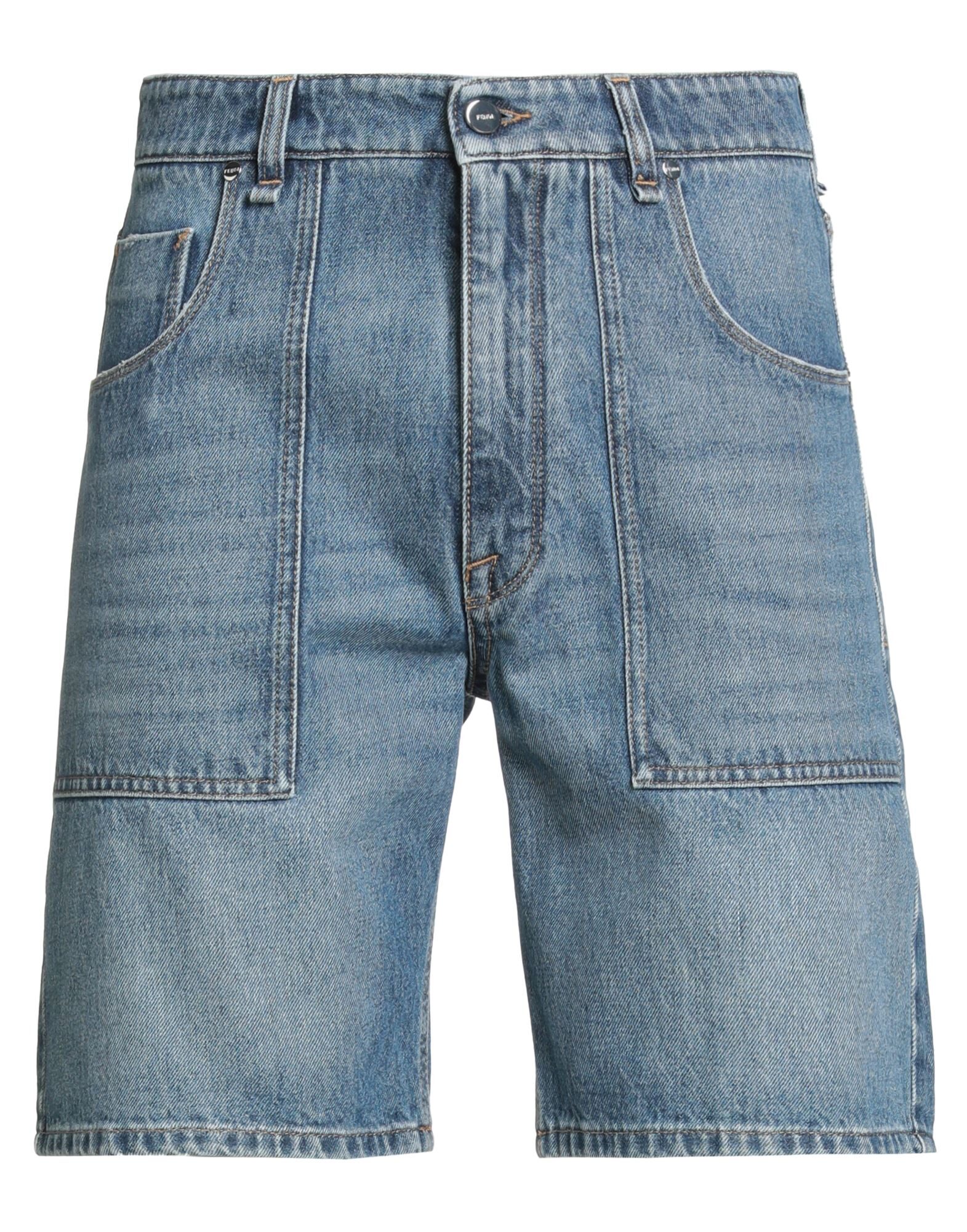 FENDI - Denim shorts