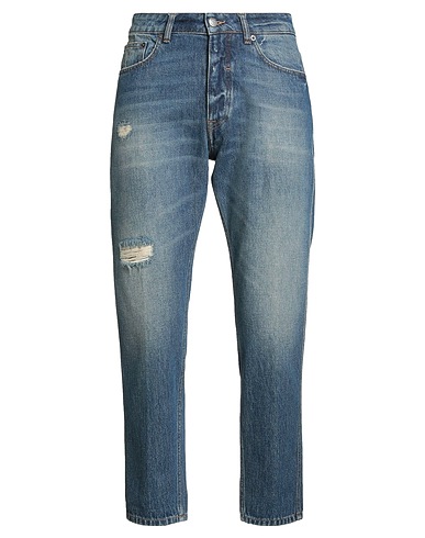 BE ABLE Denim trousers Blue 100% Cotton
