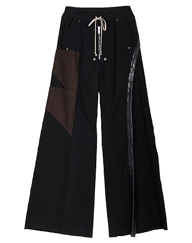 RICK OWENS Hosen Schwarz 97% Baumwolle, 3% Elastan