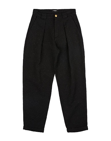 BALMAIN Casual trouser Black 39% Polyester, 31% Cotton, 24% Synthetic fibers, 4% Metallic Polyester, 2% Other Fibres