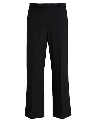 RICK OWENS Hosen Schwarz 100% Schurwolle, Büffelhorn