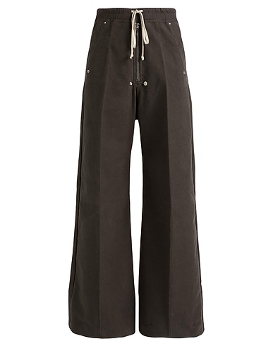 RICK OWENS Hosen Braungrau 97% Baumwolle, 3% Elastan