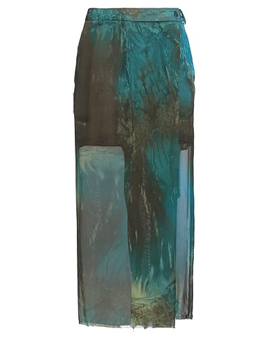 MASNADA Casual pants Deep teal 100% Silk