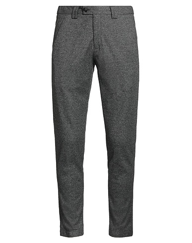 UNGARO Casual pants Charcoal 56% Polyester, 42% Viscose, 2% Elastane