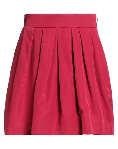 MOSCHINO Mini skirt COUTURE Magenta 52% Acetate, 48% Cotton
