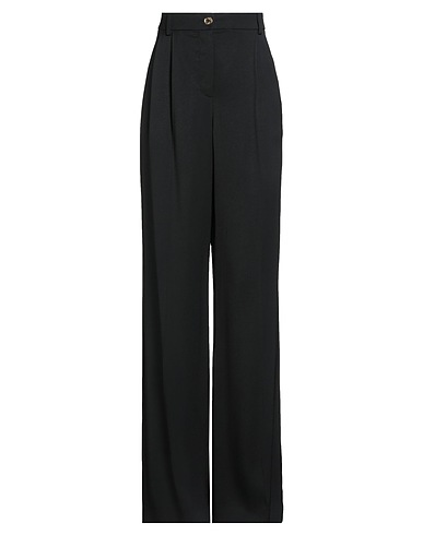 MOSCHINO Casual trouser COUTURE Black 98% Viscose, 2% Elastane