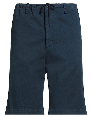 DRIES VAN NOTEN Shorts & Bermuda Midnight blue 100% Cotton